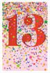 Picture of 13TH BIRTHDAY CARD